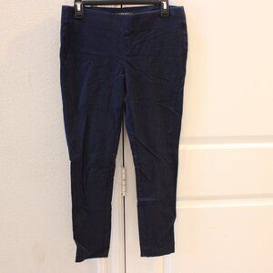 Lauren Ralph Lauren Women Size 6 Blue Flat Front Dress Pants Trousers